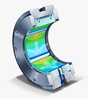 Journal Leading Edge Groove (LEG)